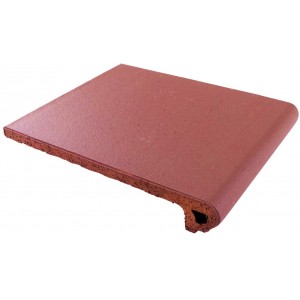 Ступень фронтальная Canada Gres 33x24 Natura 018 Red R11 противоскользящая красный 18мм