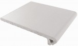 Ступень фронтальная Canada Gres 33x24 Natura 012 White R11 противоскользящая белый 18мм