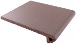 Ступень фронтальная Canada Gres 33x24 Natura 017 Brown R11 противоскользящая коричневый темный 18мм