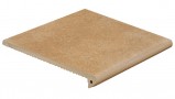 Ступень фронтальная Exagres 33x33 Vega 313 Ocre R9 противоскользящая бежевый 12мм