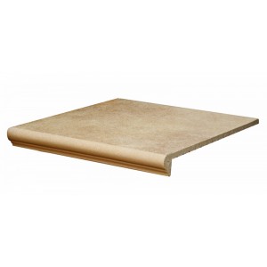 Ступень фронтальная Interbau 32x31 Alpen 044 Allgau R11/B противоскользящая бежевый 9мм