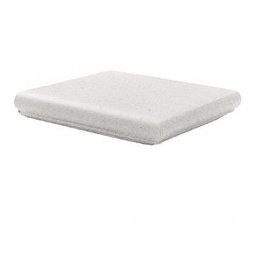 Ступень угловая Canada Gres 33x33 Natura 012 White R11 противоскользящая белый 18мм