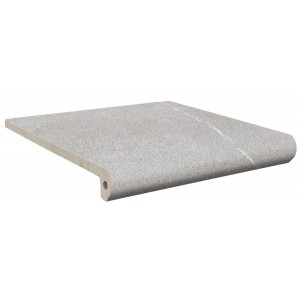 Albaroc galena ступень флорентийская 330*330*13 мм r12/c Exagres 33x33  противоскользящая серый светлый 13мм