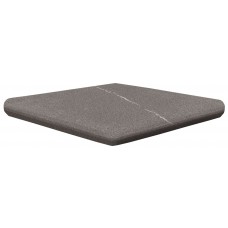 Albaroc hulla ступень флорентийская угловая 330*330*14 мм r12/c Exagres 33x33  противоскользящая серый темный 14мм
