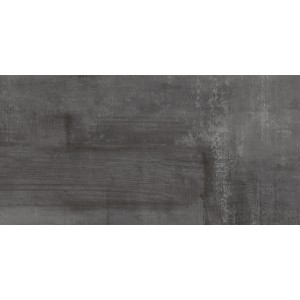 Керамогранитная плитка напольная и настенная Giga Line 260x120 Cleveland 659 New Black противоскользящая серый темный 6мм
