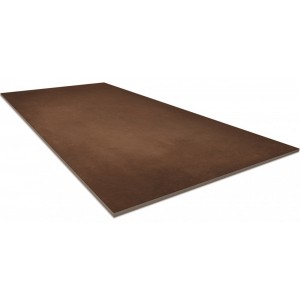 Керамогранитная плитка напольная Exagres 120x60 Cosmos 631 Corten R10 противоскользящая коричневый 9мм