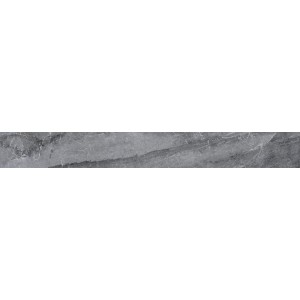 Керамогранитная плитка напольная Kerastep 120x15 Marble 441 Ceniza R9 противоскользящая серый темный 10мм