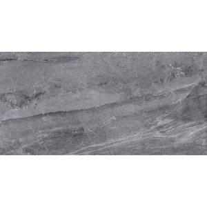 Керамогранитная плитка напольная Kerastep 120x120 Marble 441 Ceniza R9 противоскользящая серый темный 10мм