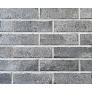 Клинкерная плитка под кирпич Dekeramik 24x7 Brick Loft Int 575 Felsgrau Nf гладкая серый 10мм