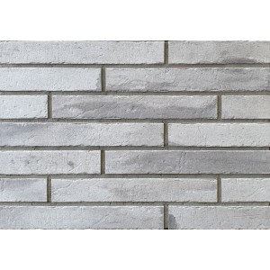 Клинкерная плитка под кирпич Dekeramik 36x5 Brick Loft Int 574 Hellgrau структурированная светло-серый 10мм