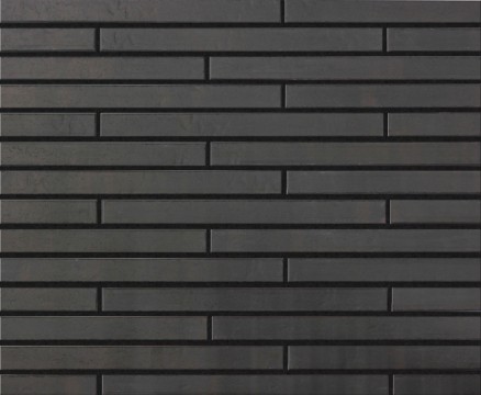 Клинкерная плитка для фасада Kerastep 30x30 Ek1049 Ригель Цвет 149 Black матовая черный матовый