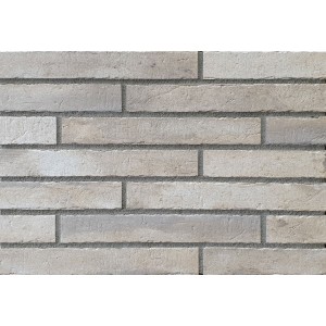 Клинкерная плитка под кирпич Dekeramik 36x5 Brick Loft Int 571 Vanille структурированная бежевый, серо-бежевый 10мм