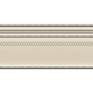 Плитка Heralgi плинтус 30x15 Zocalo Classic Crema Garden глянцевая