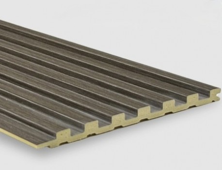 Стеновая панель Bonaparte 280x14 Line borneo brown 08/24