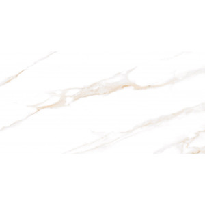 Плитка Ceradim 120x60 белый Calacatta Regal Gold полированная глазурованная