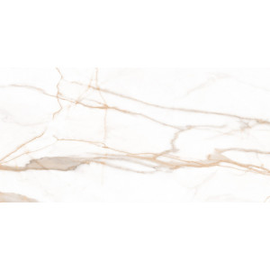Плитка Ceradim 120x60 белый Calacatta Goddes Gold полированная глазурованная