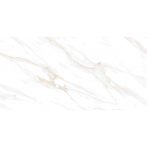 Плитка Ceradim 120x60 белый Calacatta Clarity Gold полированная глазурованная