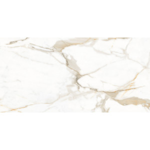 Плитка Ceradim 120x60 белый Calacatta Superior полированная глазурованная