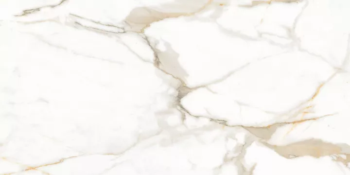 Плитка Ceradim 120x60 белый Calacatta Superior полированная глазурованная