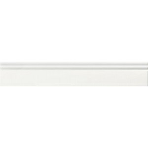 Плитка 60x10 Ape Ceramica Bellagio Zocalo Sorico Bianco матовая моноколор белый