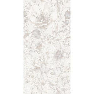 Плитка 120x60 Ape Ceramica Bellagio Dec Brezza Bianco Mix Rect матовая растительность коралловый