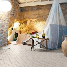 Macayaкерамическая плитка 20x20 Humo Animales Matt Vives 1900 матовая бежевый орнамент 8мм Vives