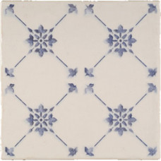 Декор Vives 20x20 Ceramica Alcazar голубой глянцевая