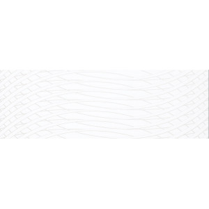Плитка Gravita настенная 90x30 Satin White Across матовая