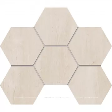 Керамогранит Estima Мозаика SF01 Hexagon 25x28.5 непол. Mosaic/SF01_NS/25x28,5/Hexagon