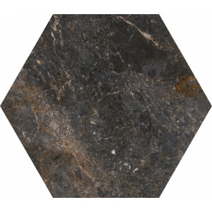 Керамогранит Mijares - Cerlat 30x23 настенная Kenia Hex гладкая матовая черный