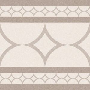 Плитка бордюр Mijares - Cerlat 23x23 напольная Brescia 22 Beige Cenefa гладкая матовая бежевый