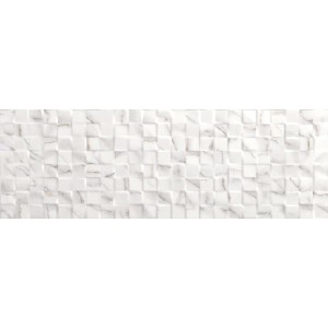Плитка Sina 90x30 Barabbas 1032 Rustic A White Мозаика глянец белый