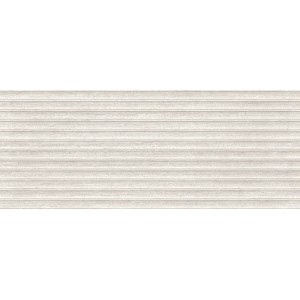 Плитка настенная Krion 150x60 Taranto Bianco Deco матовый под травертин белый 12.5мм 100371166