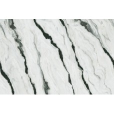 Керамогранит Zodiac 320x160 Panda White Polished полированный под мрамор белый 6мм MN072AP321606