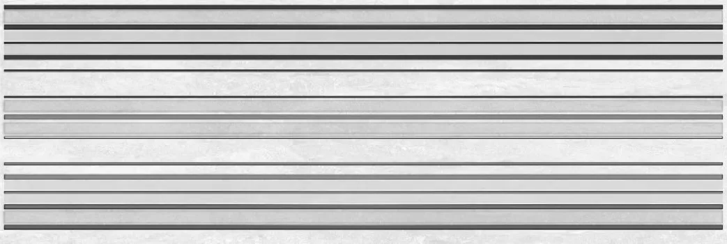 Плитка Laparet 60x20 декор Лайн серый 17-03-06-658 Мармара глянцевая глазурованная
