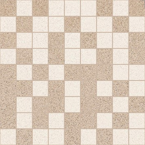 Плитка Laparet 30x30 мозаика т.бежевый+бежевый Vega Бежевый матовая глазурованная