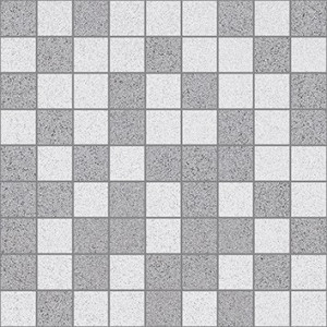 Плитка Laparet 30x30 мозаика т.серый+серый Vega Серый матовая глазурованная