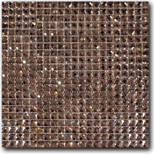 Мозаика 33x33 10 Crystall глянцевая бежевый мозаика 5мм Art Natura