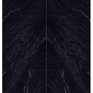 Керамогранит Zodiac 260x120 Galaxy Black Polished полированный под мрамор черный 6мм MN728CP261206