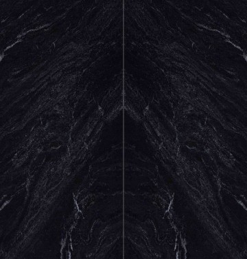 Керамогранит Zodiac 260x120 Galaxy Black Polished полированный под мрамор черный 6мм MN728CP261206