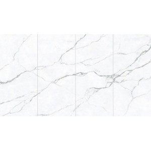 Керамогранит Zodiac 280x120 Statuario Oro Polished полированный под мрамор белый 6мм MN022AP281206