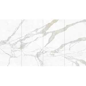Керамогранит Zodiac 280x120 Calacatta Bianco Matt матовый под мрамор белый 6мм MN011AY281206