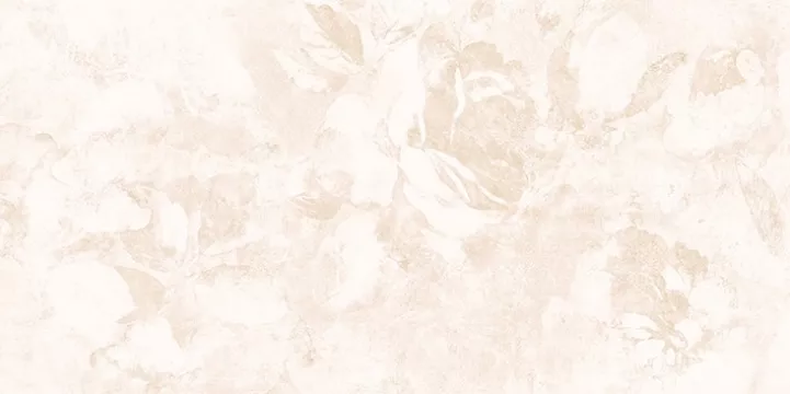Плитка Cersanit 60x30 декорированная рельеф цветы светло-бежевый C-FRL302D Fresco матовая глазурованная