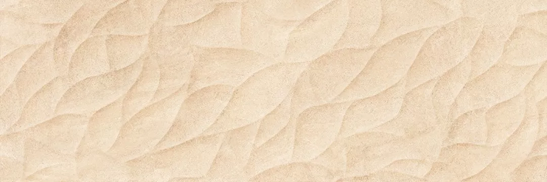 Плитка Cersanit 75x25 рельеф бежевый SXU012D Sahara матовая глазурованная