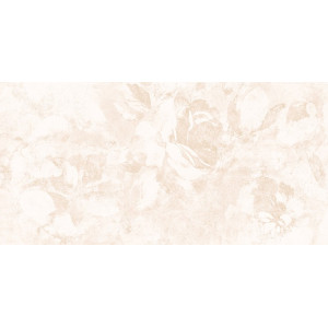 Плитка Cersanit 60x30 декорированная рельеф цветы светло-бежевый FRL302D Fresco матовая глазурованная