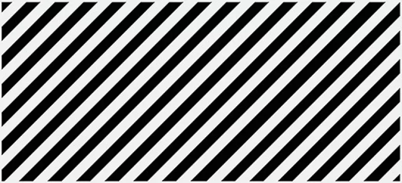 Плитка Cersanit 44x20 декор вставка диагонали черно-белый EV2G442 Evolution матовая глазурованная