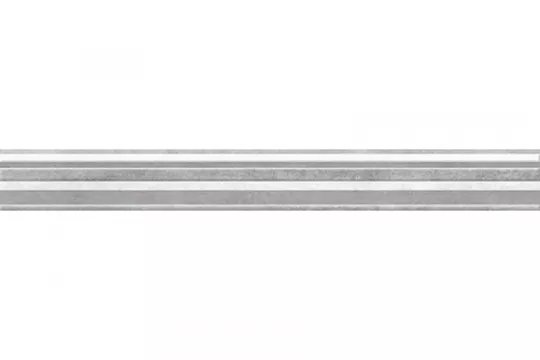 Плитка Cersanit 44x5 бордюр бордюр серый NV1J091 Navi матовая глазурованная