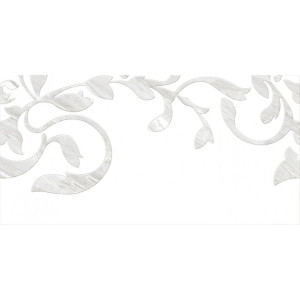 Плитка Cersanit 60x30 декофон декорированная B белый RSL053D Royal Stone глянцевая глазурованная