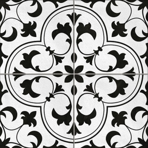 Плитка Cersanit 42x42 пэчворк. белый 16180 Sevilla глянцевая глазурованная