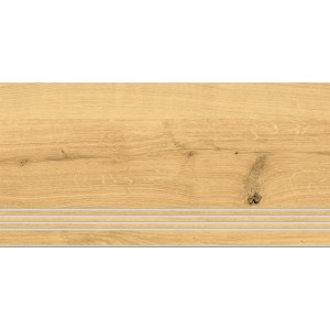 Плитка Cersanit 60x30 ступень ступень бежевый A-WS4O016 J Woodhouse неполированная структурная глазурованная